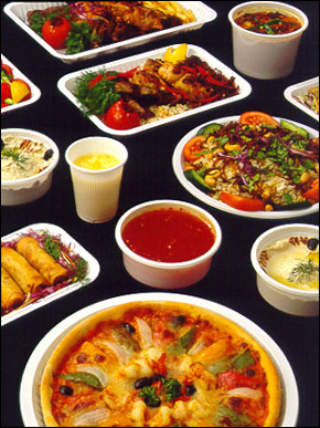 thermoformed food packaging